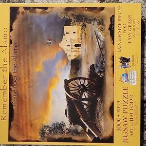 Remember the Alamo 1000 Piece Jigsaw Puzzle
